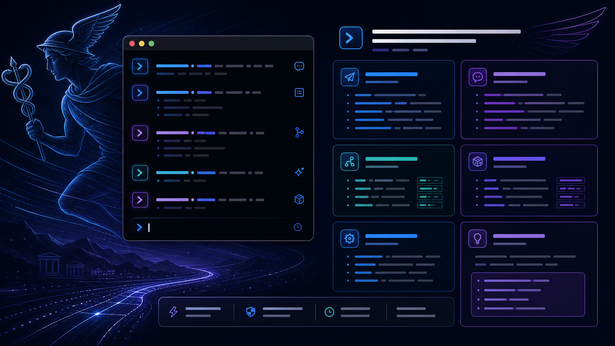 Hermes command cheat sheet thumbnail